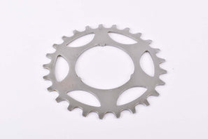 NOS Shimano 600 Uniglide #1242521 Cog with 25 teeth in silver from the 1970s - 80s