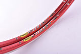 NOS Mavic Helium SUP UB Control red anodized Clincher Rim Set in 26"/571mm (650C) with 26 holes