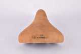Light Brown Selle Ideale 2004 Super Confort Randonneuse Suede Leather Saddle from the late 1970s / 1980s