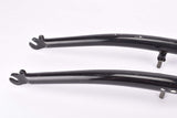 26" Black MTB Steel Fork with Eyelets for Fenders