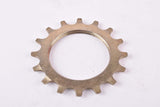 NOS Suntour Pro Compe #4 5-speed and 6-speed Cog, golden steel Freewheel Sprocket threaded on the inside with 16 teeth from the 1970s - 1980s