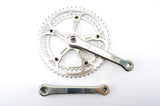 Campagnolo Super Record #1049/A no flute arm engraved logo crankset with 42/52 teeth and 170 length from 1986