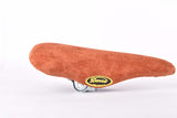 NEW Donza high quality rust red suede saddle from the 80s NOS