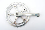 Campagnolo Super Record #1049/A no flute arm engraved logo crankset with 42/52 teeth and 170 length from 1986