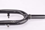 26" Black MTB Steel Fork with Eyelets for Fenders