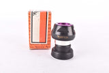 NOS/NIB black anodized Primax Misura needle bearing Headset with italian thread from the 1980s
