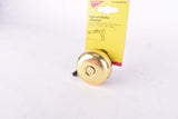 NOS Profex Fahrrad-Glocke "Messing" #60755 golden bicycle bell