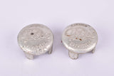 Gaslo Capsula Brevettata aluminum handlebar end plugs from the 1950s