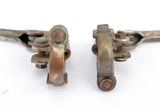 Old French Road Bike brake lever set from 1940s