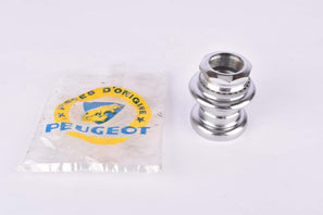 NOS Peugeot #90806 chrome plated 1 inch steel Headset with french thread from the 1960s / 1970s