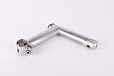 Silver MTB Stem in size 130mm with 25.4mm bar clamp size from the 1990s