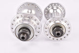 Shimano #HC-210 low flange hubset with english thread and 36 holes from 1980