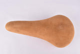 Light Brown Selle Ideale 2004 Super Confort Randonneuse Suede Leather Saddle from the late 1970s / 1980s