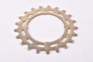 NOS Suntour Pro Compe #A (#5) 5-speed and 6-speed Cog, golden steel Freewheel Sprocket with 21 teeth from the 1970s - 1980s