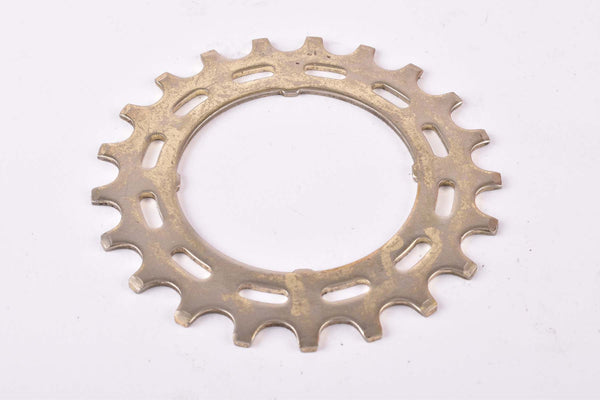 NOS Suntour Pro Compe #A (#5) 5-speed and 6-speed Cog, golden steel Freewheel Sprocket with 21 teeth from the 1970s - 1980s