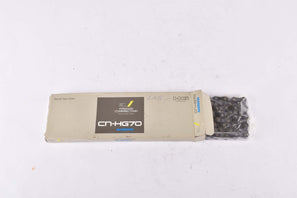 NOS/NIB Shimano 105 SC #CN-HG70 (2-0641160157) Hyperglide (HG) Narrow Type Chain in 1/2" x 3/32" with 116 links from the 1990s