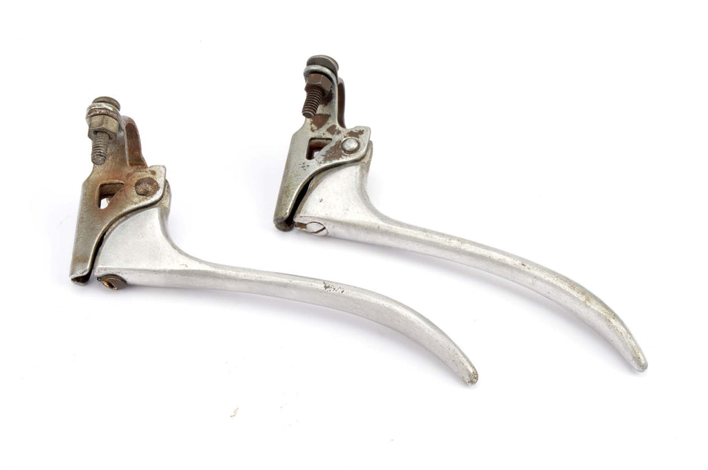 CLB RARE Levier de frein velo vintage alu old road bike brake levers