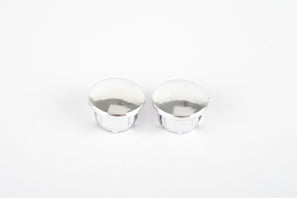 Chrome painted Bar End Handlebar plug set