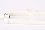 NOS 28" White Steel Fork with Eyelets for Fenders and Braze-on for a Dynamo