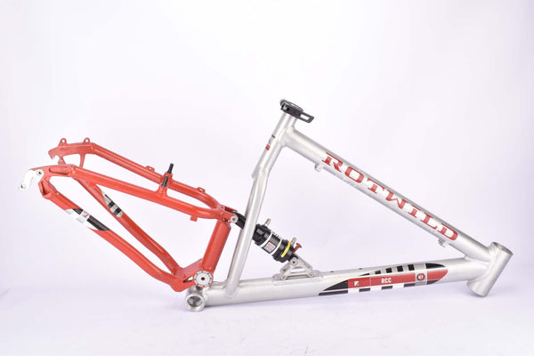 Rotwild RCC 07 Mountainbike frame in 48 cm (c-t) / 42 cm (c-c) with Aluminium Over Size tubing from the 2000s