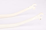 NOS 28" White Steel Fork with Eyelets for Fenders and Braze-on for a Dynamo