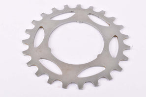 NOS Shimano 600 Uniglide #1242321 Cog with 23 teeth in silver from the 1970s - 80s