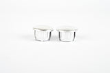 Chrome painted Bar End Handlebar plug set