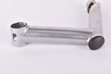 Silver MTB Stem in size 130mm with 25.4mm bar clamp size from the 1990s