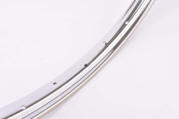 Vintage Westwood style Chromed Steel Clincher single Rim in 28x1 1/2" (635mm)  with 36 holes