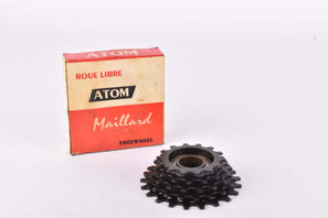NOS/NIB "Roue-Libre Atom" Maillard Atom 5-speed Freewheel with 14-21 teeth and english thread from the 1950s - 1960s