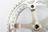 Campagnolo Super Record #1049/A no flute arm engraved logo crankset with 42/52 teeth and 170 length from 1986
