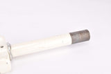 NOS 28" White Steel Fork with Eyelets for Fenders and Braze-on for a Dynamo