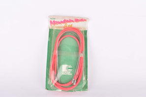 NOS/NIB Neon Pink C.I. (Casiraghi Industrial) New Mountainbike Fun #4058 Brake Cable Set for front and rear Shimano type cantilver brake from the 1990s