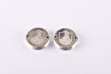 Campagnolo plastic crank set dust caps from the 1990s