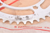 NOS Specialites Nervar Star Chainring Set with 52/48 teeth and 128 mm BCD from the 1970s - 1980s