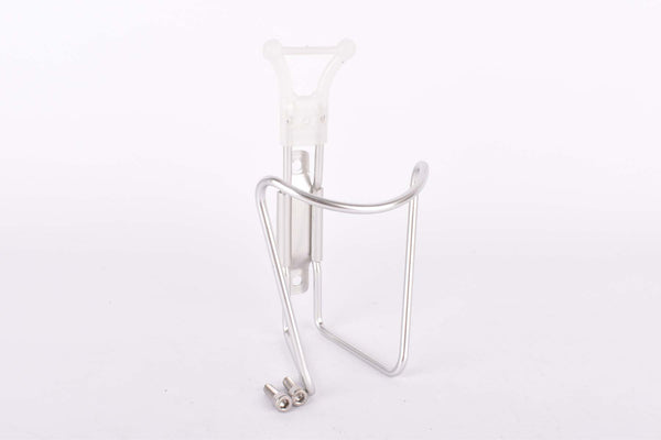 NOS aluminum alloy water bottle cage made in italy