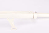 NOS 28" White Steel Fork with Eyelets for Fenders and Braze-on for a Dynamo