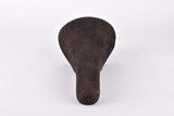 Brown GES Cobra Suede leather Saddle from the 1970s / 80s