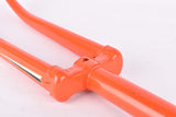NOS Orange Peugeot Fork for integrated frame / fork locking system from the 1970s