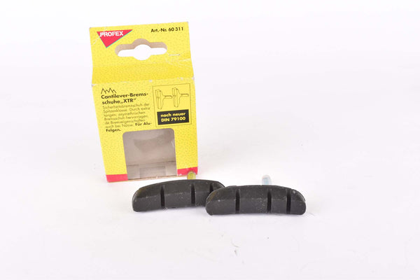 NOS Profex #60311 asymetrical Cantilever replacement brake pad set (2 pcs) made for Shimano XTR
