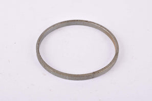 NOS Shimano Freewheel 3.6mm metal Spacer #1245901 in silver finish from the 1970s - 80s