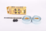 NOS/NIB Silva Forello transpiration Cork handlebar ribbon tape in light blue / turquoise