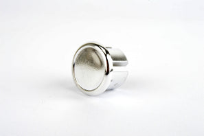 NEW single Chrome coloured handlebar end plug NOS