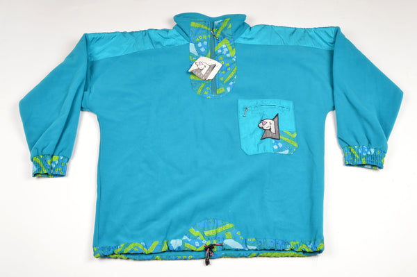 NEW Riff Raff Canaris Fleece Jacket with 1 Front Pocket in Size M