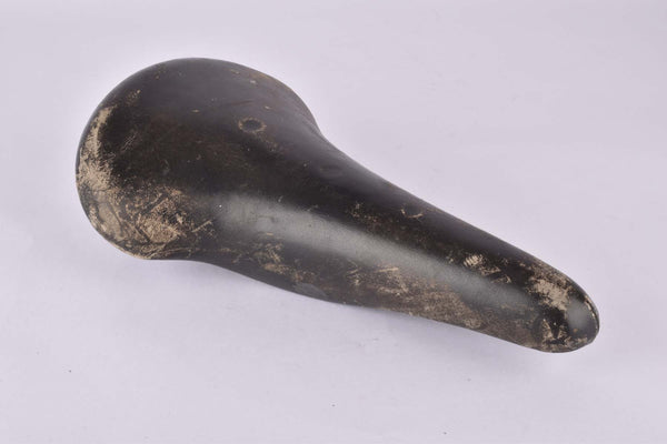 Black Cinelli Unicanitor Mod. Campione Del Mondo Saddle from the late 1960s