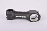 NOS Look Carbon 1" (1 1/8") ahead stem in size 90mm with 25.8 mm bar clamp size