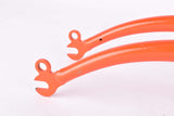 NOS Orange Peugeot Fork for integrated frame / fork locking system from the 1970s