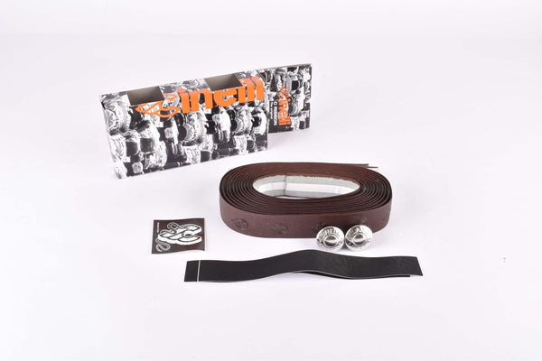 Cinelli Vegan C Ribbon Handlebar Tape, brown
