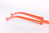 NOS Orange Peugeot Fork for integrated frame / fork locking system from the 1970s