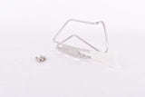 NOS aluminum alloy water bottle cage made in italy